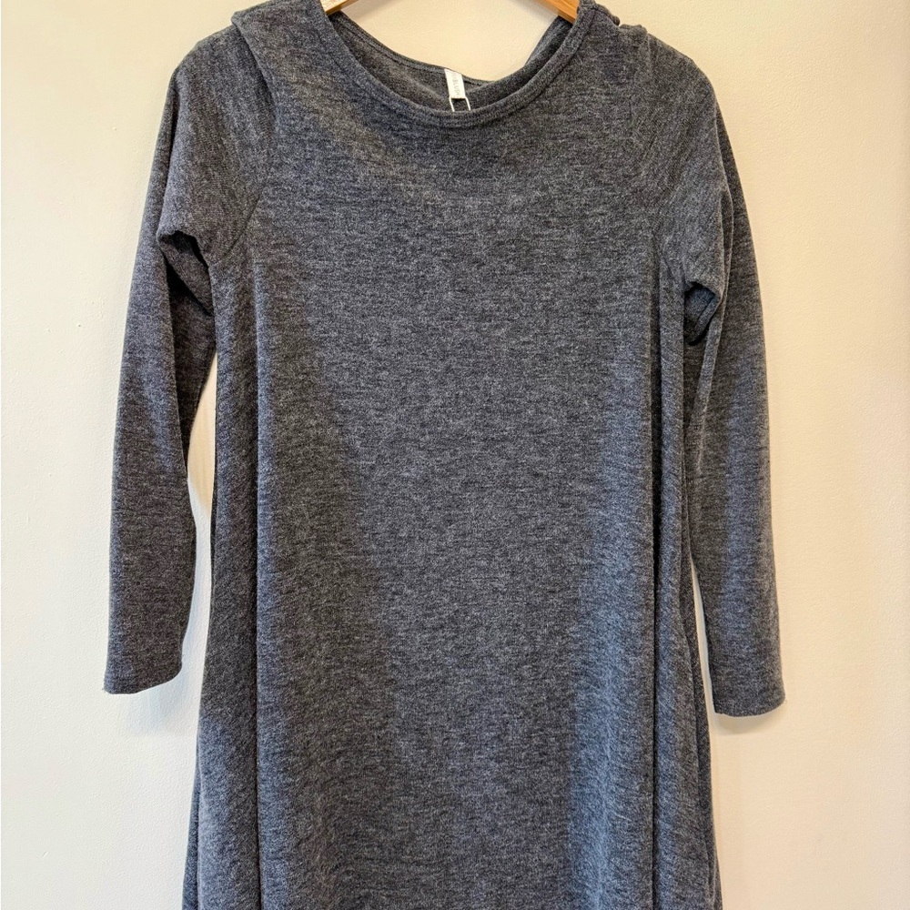 Pinkblush Charcoal Long Sleeve Dress